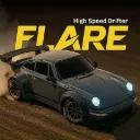Flare Remote Control Car | 20Kmph, 2.4Ghz | Rc Drifting Car, Rc Car, Boost Mode, Long Range Remote, (Burnout Grey)